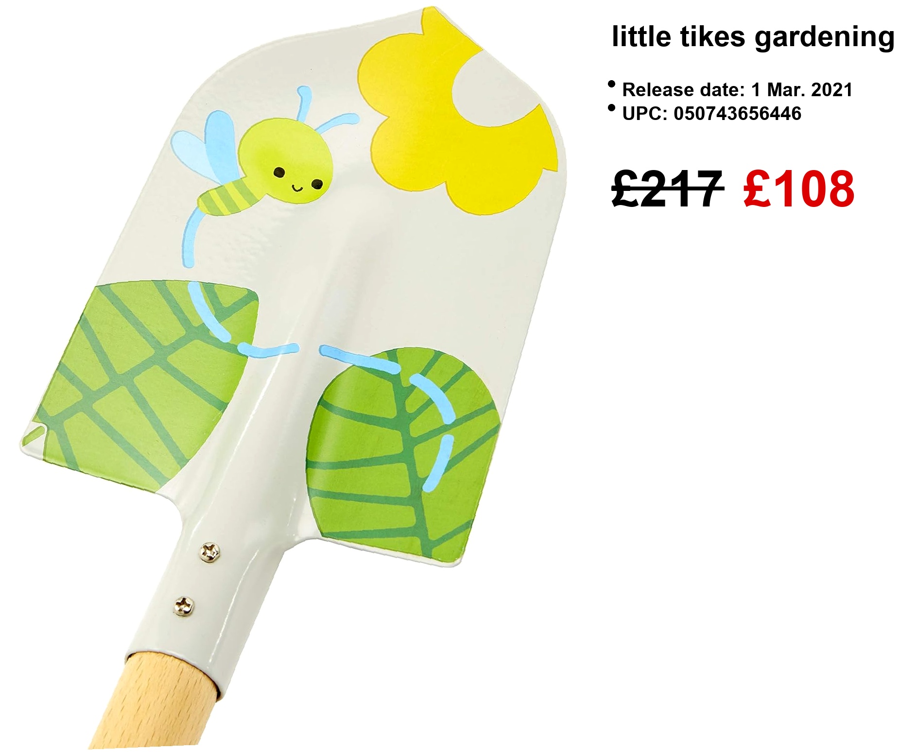 Little Tikes Growing Garden Large Tool Set - Outdoor Fun for Toddlers - Educational & Active Play - Includes Garden Hoe, Rake & More - Ages 3+ Years - Image 7